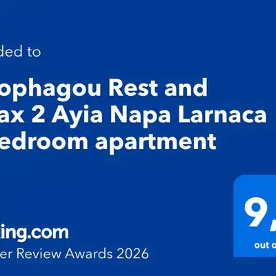 Xylophagou Rest and Relax 2 Ayia Napa Larnaca 1 bedroom apartment