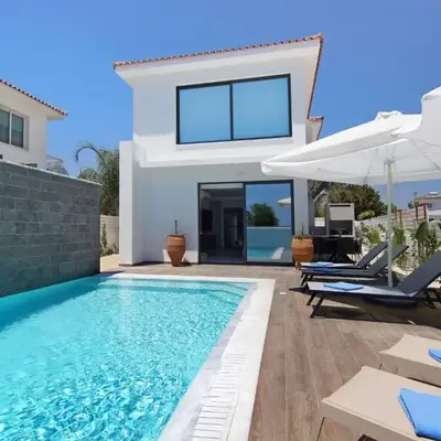 Votsalo Villa - 30m from Med Sea