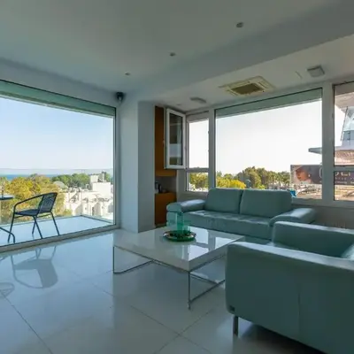 Modern seafront apartment