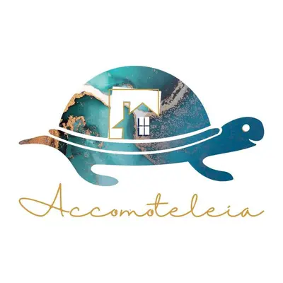 a sea turtle with a house in the middle at Accomoteleia Crystal Lagoon Villa in Protaras