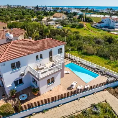 Spacious Villa with Private Pool & Breathtaking Panoramic Ayia Napa views