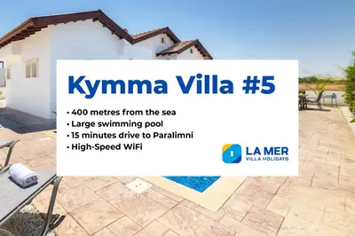 a catalogue of kynma villa metres from the sea large at Kymma Villa #5 in Ayia Napa