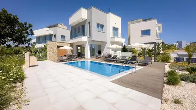 an image of a villa with a swimming pool at City Napa Seaview Villas - Villa 6 in Ayia Napa