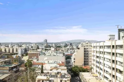 a city view of a city with buildings at Phaedrus Living: Limassol Seaside Residences 05 in Limassol