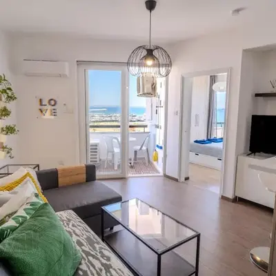 Finikoudes Seaview Vibe 1 Bdr Flat