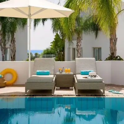 Dazzling Protaras Villa Villa Akame 3 Bedrooms Beachfront