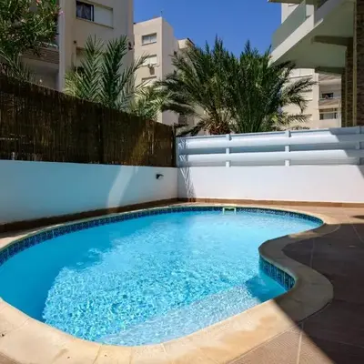 Paradise Apartment with Private Pool & Sea View