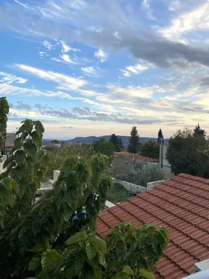 a view from the roof of a house at Levanda House - Traditional House Vasa Koilaniou in Vasa Kilaniou