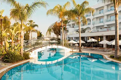 an image of the pool at the hotel at Anesis Hotel in Ayia Napa