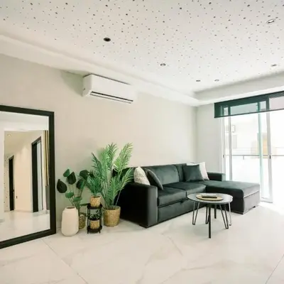 2BR Amalfi Blue Apt in Larnaca - Pool & 10Min Walk to Mackenzie Beach!
