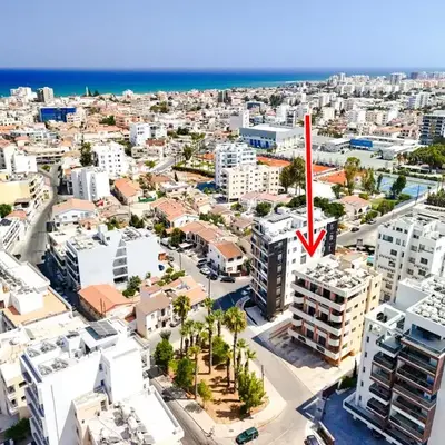Stylish 2BR Apartment with Balcony and Parking near Saint Lazarus and Finikoudes Beach