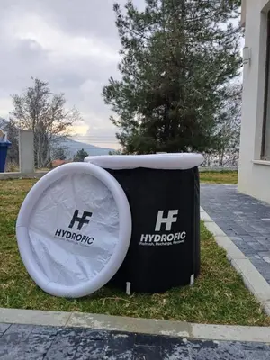 a sign that says h hydride sitting on the grass at Mountain Villa in Prodromos with Fireplace & Sauna in Prodromos
