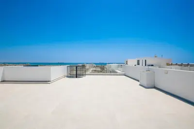 a view from the roof of a building at Carisa Elysium Larnaca in Larnaka