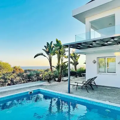Elite Panoramic View 3Bdr Villa with pool Ayia Napa