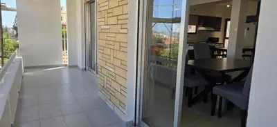 a room with a table and a dining room at Skoufa 21 - Luxury Apartment -Breakbooking CY in Limassol