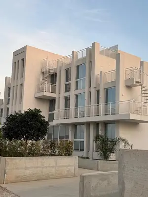 a building with balconies on the side of it at Modern Marvel Seaview in Paralimni