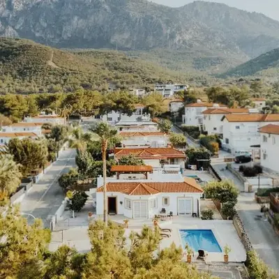 Private Bungalow with private pool and parking in Alsancak Kyrenia North Cyprus