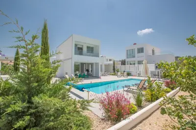 an image of a villa with a swimming pool at Greco Villas in Protaras