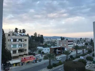 a view of a city with buildings and a street at Athena Holiday Homes in Limassol