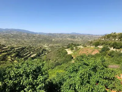 a view of auliculiculiculiculiculiculiculiculiculiculiculic at Pachna Studios - Village Life in Limassol