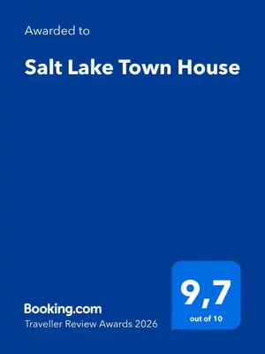 a screenshot of a salt lake town house with the textouched to salt lake lake at Salt Lake Town House in Larnaka