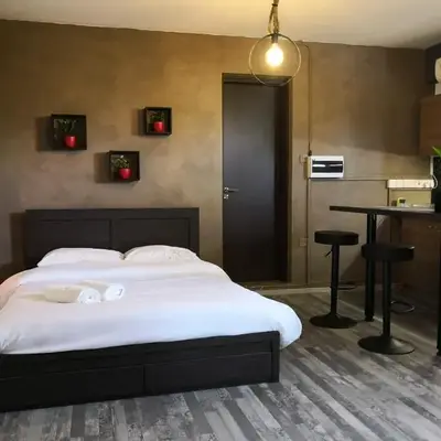 The room