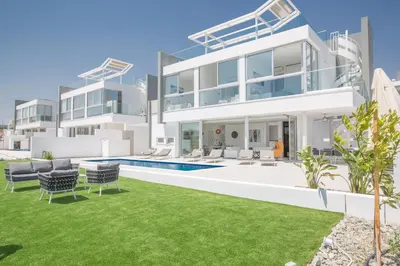 an image of a villa with a swimming pool at Villa Alana in Protaras