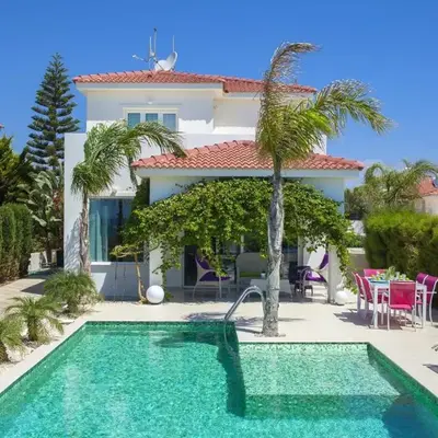 Ayia Thekla Seafront Villa Lavender