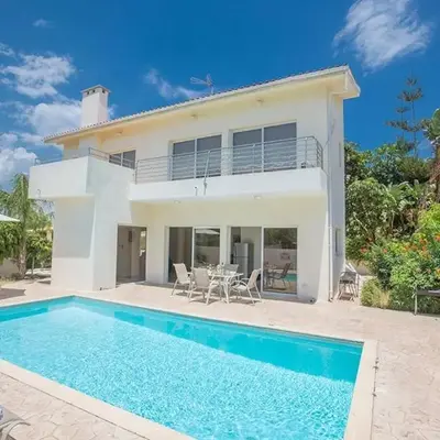 Central Protaras Villa 3 Bedrooms Private Pool Villa Dafnis Morfi
