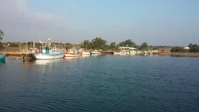 a group of boats docked in a body of water at Carolyn Villa is a Luxury 4-Bedroom Villa with Private Pool in Ayia Napa in Ayia Napa