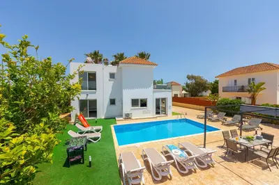 an image of a villa with a swimming pool at Ayia Napa Marina Vibes in Ayia Napa