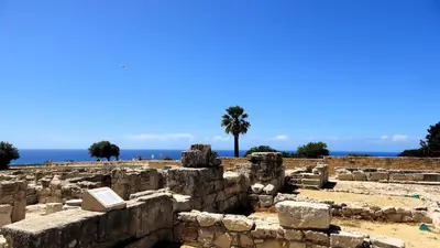 a view of the ruins of the ancientropolis at Antonakis 501 in Limassol