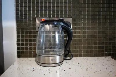a blender sitting on top of a counter at 2-bedroom appartment in center in Nicosia