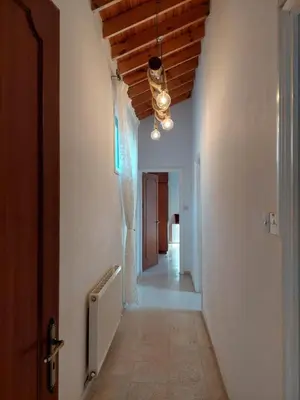 an empty hallway with a hallwayngthngthngthngthngthngthngthngthngthngth at Veranda in Agros