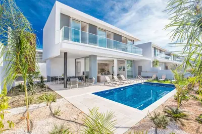 an image of a villa with a swimming pool at Olivine Pearl OL20 in Protaras