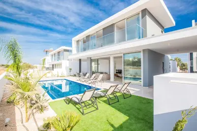 an image of a house with a swimming pool at Olivine Pearl OL20 in Protaras