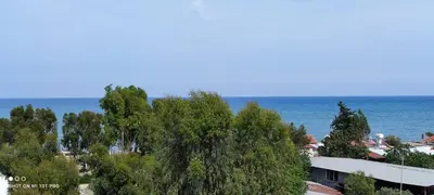 a view of the ocean from a building at Seaview Harmony in Larnaka